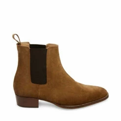 Buy 🤩 SteveMadden DEX BURGUNDY ✔️ 13 Buy 🤩 SteveMadden DEX BURGUNDY ✔️ -Steve Madden Shoes For Men Sales STEVEMADDEN BOOTIE DEX TAN SUEDE SIDE 3