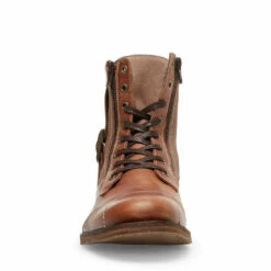 Best deal 🔥 SteveMadden SIDETRACK COGNAC LEATHER 🎁 9 Best deal 🔥 SteveMadden SIDETRACK COGNAC LEATHER 🎁 -Steve Madden Shoes For Men Sales STEVEMADDEN BOOTS SIDETRACK COGNAC LEATHER FRONT