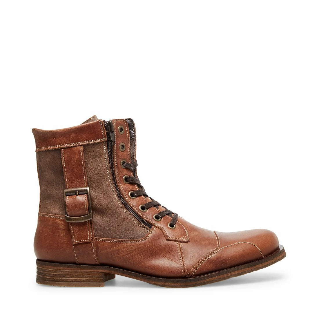 Best deal 🔥 SteveMadden SIDETRACK COGNAC LEATHER 🎁 1 Best deal 🔥 SteveMadden SIDETRACK COGNAC LEATHER 🎁
