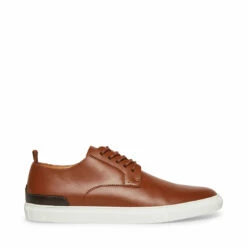 Wholesale ⌛ SteveMadden COLTT TAN LEATHER 🌟 -Steve Madden Shoes For Men Sales STEVEMADDEN CASUAL COLLT TAN SIDE 1