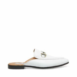 Deals 🧨 SteveMadden DAZLING WHITE LEATHER ❤️ -Steve Madden Shoes For Men Sales STEVEMADDEN CASUAL DAZLING WHITE LEATHER SIDE 2