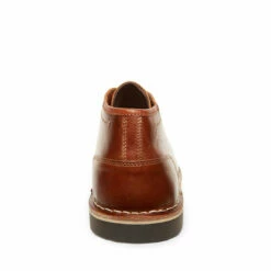 Outlet 🛒 SteveMadden HARKEN COGNAC LEATHER 👍 -Steve Madden Shoes For Men Sales STEVEMADDEN CASUAL HARKEN COGNAC LEATHER BACK