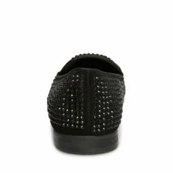Coupon ❤️ SteveMadden CAVIARR BLACK ✨ -Steve Madden Shoes For Men Sales STEVEMADDEN DRESS CAVIARR BLACK BACK