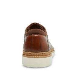 Cheapest 😀 SteveMadden DARYLL TAN LEATHER 😀 -Steve Madden Shoes For Men Sales STEVEMADDEN DRESS DARYLL TAN LEATHER BACK