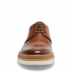 Cheapest 😀 SteveMadden DARYLL TAN LEATHER 😀 -Steve Madden Shoes For Men Sales STEVEMADDEN DRESS DARYLL TAN LEATHER FRONT