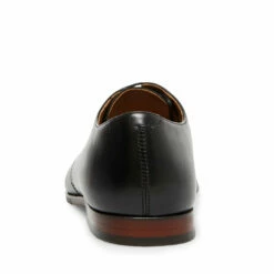 Deals ✔️ SteveMadden EBEN BLACK LEATHER ⭐ 10 Deals ✔️ SteveMadden EBEN BLACK LEATHER ⭐ -Steve Madden Shoes For Men Sales STEVEMADDEN DRESS EBEN BLACK LEATHER BACK