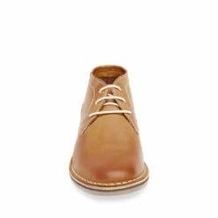 Discount 🔥 SteveMadden HARKEN TAN LEATHER 🛒 -Steve Madden Shoes For Men Sales STEVEMADDEN DRESS HARKEN TAN FRONT