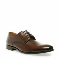 Steve Madden Shoes For Men Sales -Steve Madden Shoes For Men Sales STEVEMADDEN DRESS PREY BROWN LEATHER