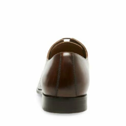 Brand new ✨ SteveMadden PREY BROWN LEATHER 💯 -Steve Madden Shoes For Men Sales STEVEMADDEN DRESS PREY BROWN LEATHER BACK