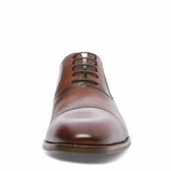 New 🎁 SteveMadden PROCTOR TAN LEATHER 🔥 -Steve Madden Shoes For Men Sales STEVEMADDEN DRESS PROCTOR TAN LEATHER FRONT