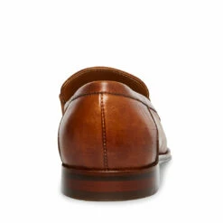 Cheapest ⌛ SteveMadden AAHRON TAN LEATHER 😍 -Steve Madden Shoes For Men Sales STEVEMADDEN SHOES AAHRON TAN LEATHER BACK