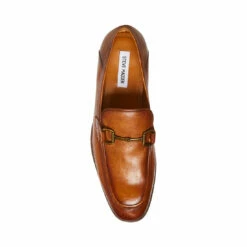 Cheapest ⌛ SteveMadden AAHRON TAN LEATHER 😍 -Steve Madden Shoes For Men Sales STEVEMADDEN SHOES AAHRON TAN LEATHER TOP