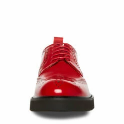 Best Sale ✨ SteveMadden ADRICK RED LEATHER 🛒 11 Best Sale ✨ SteveMadden ADRICK RED LEATHER 🛒 -Steve Madden Shoes For Men Sales STEVEMADDEN SHOES ADRICK RED LEATHER FRONT