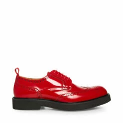 Best Sale ✨ SteveMadden ADRICK RED LEATHER 🛒