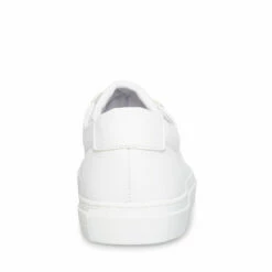 Cheap 🤩 SteveMadden BOLO WHITE 🔔 -Steve Madden Shoes For Men Sales STEVEMADDEN SHOES BOLO WHITE LEATHER BACK 1