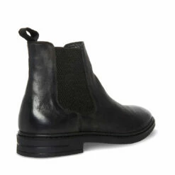 New ✔️ SteveMadden CRAWFORD BLACK LEATHER ⭐ -Steve Madden Shoes For Men Sales STEVEMADDEN SHOES CRAWFORD BLACK LEATHER ALT1