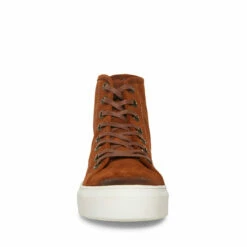 Promo 🎉 SteveMadden FORTE COGNAC SUEDE 🌟 -Steve Madden Shoes For Men Sales STEVEMADDEN SHOES FORTE COGNAC SUEDE FRONT