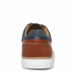 Cheapest 🛒 SteveMadden GULLY TAN LEATHER 🛒 -Steve Madden Shoes For Men Sales STEVEMADDEN SHOES GULLY TAN LEATHER BACK