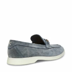 Cheapest 🎁 SteveMadden KELVIN BLUE SUEDE ❤️ -Steve Madden Shoes For Men Sales STEVEMADDEN SHOES KELVIN BLUE SUEDE ALT1
