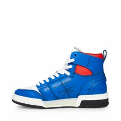 Deals 🤩 SteveMadden MALLOW RED-WHITE-BLUE 🛒 -Steve Madden Shoes For Men Sales STEVEMADDEN SHOES MALLOW RED BLUE INSIDE