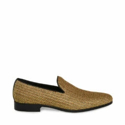 Coupon 🧨 SteveMadden NIMES GOLD MULTI ✔️ -Steve Madden Shoes For Men Sales STEVEMADDEN SHOES MILANO GOLD SIDE 1
