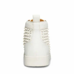 Best Pirce 😀 SteveMadden PROMOTER WHITE ⭐ -Steve Madden Shoes For Men Sales STEVEMADDEN SHOES PROMOTER WHITE BACK