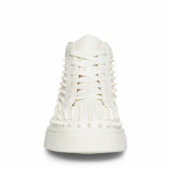 Best Pirce 😀 SteveMadden PROMOTER WHITE ⭐ -Steve Madden Shoes For Men Sales STEVEMADDEN SHOES PROMOTER WHITE FRONT