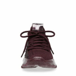 Flash Sale 😍 SteveMadden MAXX BURGUNDY 👍 -Steve Madden Shoes For Men Sales STEVEMADDEN SNEAKERS MAXIMA BURGUNDY FRONT 56179340 1dd4 4e4a 8a56 b3c87203ee99