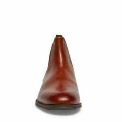 Top 10 ❤️ SteveMadden THEODORE TAN LEATHER 🎁 -Steve Madden Shoes For Men Sales STEVEMADDEN DRESS THEODORE TAN FRONT