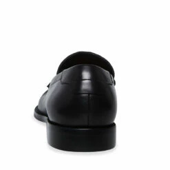 Deals 🛒 STEVEMADDEN ADAN BLACK LEATHER ⌛ -Steve Madden Shoes For Men Sales STEVEMADDEN SHOES ADAN BLACK LEATHER BACK