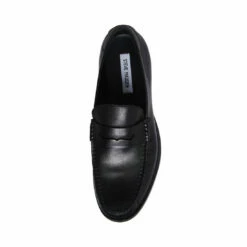 Deals 🛒 STEVEMADDEN ADAN BLACK LEATHER ⌛ -Steve Madden Shoes For Men Sales STEVEMADDEN SHOES ADAN BLACK LEATHER TOP