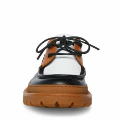 Coupon 🔥 STEVEMADDEN BANE BLACK/COGNAC 😀 -Steve Madden Shoes For Men Sales STEVEMADDEN SHOES BANE BLACK COGNAC FRONT
