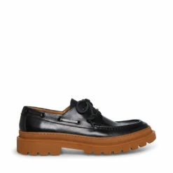 Coupon 🔥 STEVEMADDEN BANE BLACK/COGNAC 😀 -Steve Madden Shoes For Men Sales STEVEMADDEN SHOES BANE BLACK MULTI SIDE