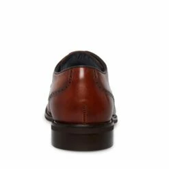 Best reviews of ⭐ STEVEMADDEN BANNY COGNAC LEATHER 🤩 -Steve Madden Shoes For Men Sales STEVEMADDEN SHOES BANNY COGNAC LEATHER BACK scaled