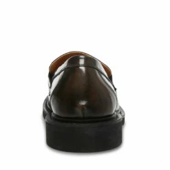 Cheapest ✨ SteveMadden BARRY BROWN LEATHER ✨ -Steve Madden Shoes For Men Sales STEVEMADDEN SHOES BARRY BROWN LEATHER BACK
