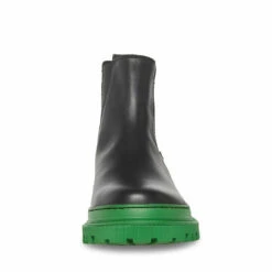 Promo 🛒 SteveMadden BODEE BLACK/GREEN ✨ -Steve Madden Shoes For Men Sales STEVEMADDEN SHOES BODEE BLACK GREEN FRONT