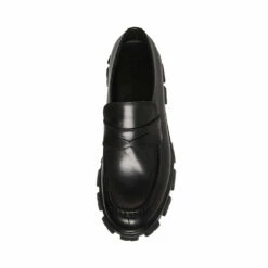 Discount 💯 SteveMadden CENTRO BLACK LEATHER 🔔 -Steve Madden Shoes For Men Sales STEVEMADDEN SHOES CENTRO BLACK LEATHER TOP