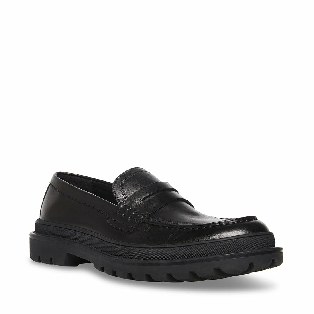 Outlet ๐ SteveMadden CHARLES BLACK LEATHER ๐ 2 Outlet ๐ SteveMadden CHARLES BLACK LEATHER ๐ - Image 2