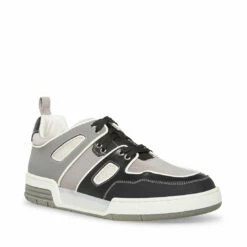 Cheap 👍 SteveMadden CHRIS BLACK/GREY 🤩 -Steve Madden Shoes For Men Sales STEVEMADDEN SHOES CHRIS BLACK GREY