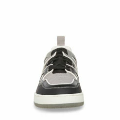 Cheap 👍 SteveMadden CHRIS BLACK/GREY 🤩 -Steve Madden Shoes For Men Sales STEVEMADDEN SHOES CHRIS BLACK GREY FRONT