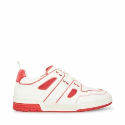 Cheap ๐ SteveMadden CHRIS WHITE/RED ๐