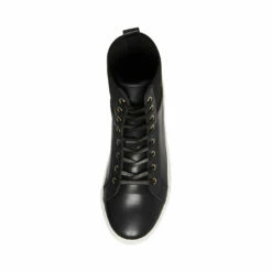 Buy ✨ SteveMadden DANTE BLACK LEATHER 😀 -Steve Madden Shoes For Men Sales STEVEMADDEN SHOES DANTE BLACK LEATHER TOP