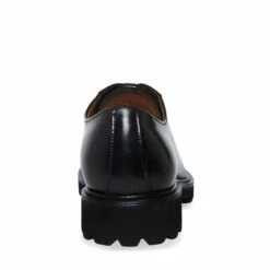 New 🎉 STEVEMADDEN MASSIMO BLACK BOX 😀 -Steve Madden Shoes For Men Sales STEVEMADDEN SHOES MASSIMO BLACK LEATHER BACK