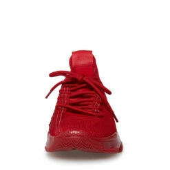 Flash Sale 🛒 SteveMadden MAXX RED 🌟 -Steve Madden Shoes For Men Sales STEVEMADDEN SHOES MAXX RED FRONT