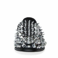 Flash Sale 🧨 STEVEMADDEN MESSINA BLACK STUDS ⌛ -Steve Madden Shoes For Men Sales STEVEMADDEN SHOES MESSINA BLACK STUDS FRONT