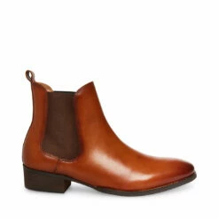 New ๐ฅ SteveMadden PATERSON TAN LEATHER ๐งจ 14 New ๐ฅ SteveMadden PATERSON TAN LEATHER ๐งจ -Steve Madden Shoes For Men Sales STEVEMADDEN SHOES PATERSON TAN LEATHER SIDE 2