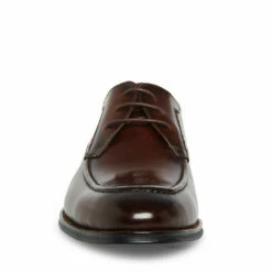 Outlet 🤩 STEVEMADDEN PERCEE BROWN LEATHER ⌛ -Steve Madden Shoes For Men Sales STEVEMADDEN SHOES PERCEE BROWN LEATHER FRONT