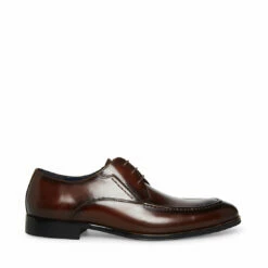 Outlet 🤩 STEVEMADDEN PERCEE BROWN LEATHER ⌛ -Steve Madden Shoes For Men Sales STEVEMADDEN SHOES PERCEE BROWN LEATHER SIDE 1