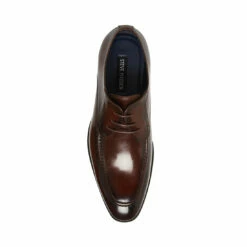 Outlet 🤩 STEVEMADDEN PERCEE BROWN LEATHER ⌛ -Steve Madden Shoes For Men Sales STEVEMADDEN SHOES PERCEE BROWN LEATHER TOP