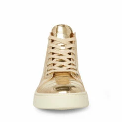 Wholesale ❤️ SteveMadden PROMOTER-C GOLD CROCODILE 😀 9 Wholesale ❤️ SteveMadden PROMOTER-C GOLD CROCODILE 😀 -Steve Madden Shoes For Men Sales STEVEMADDEN SHOES PROMOTER C GOLD CROCO FRONT